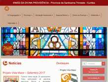 Tablet Screenshot of divinaprovidencia.com.br
